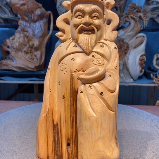 柏木（崖柏）根雕摆件