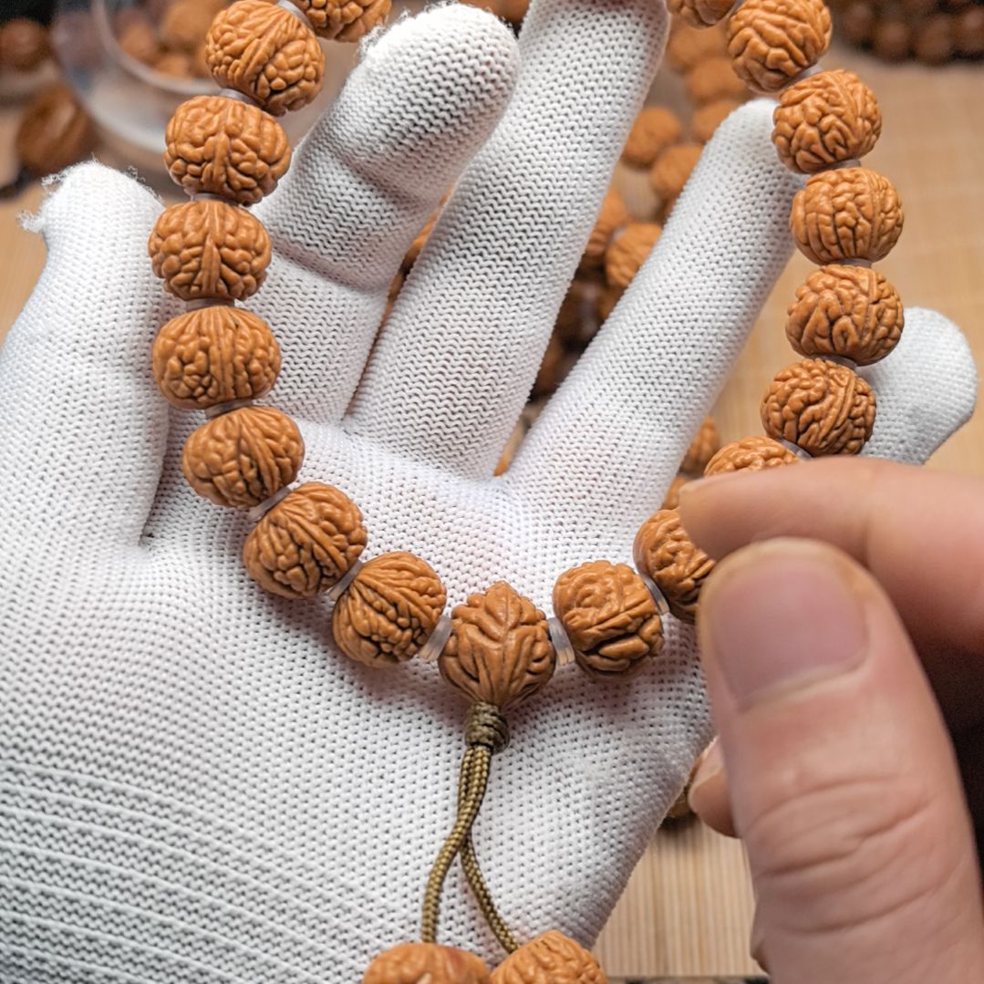 桃核吊坠红魔荔枝手持