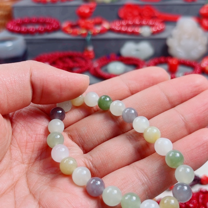 和田玉（糖玉）手链未镶嵌