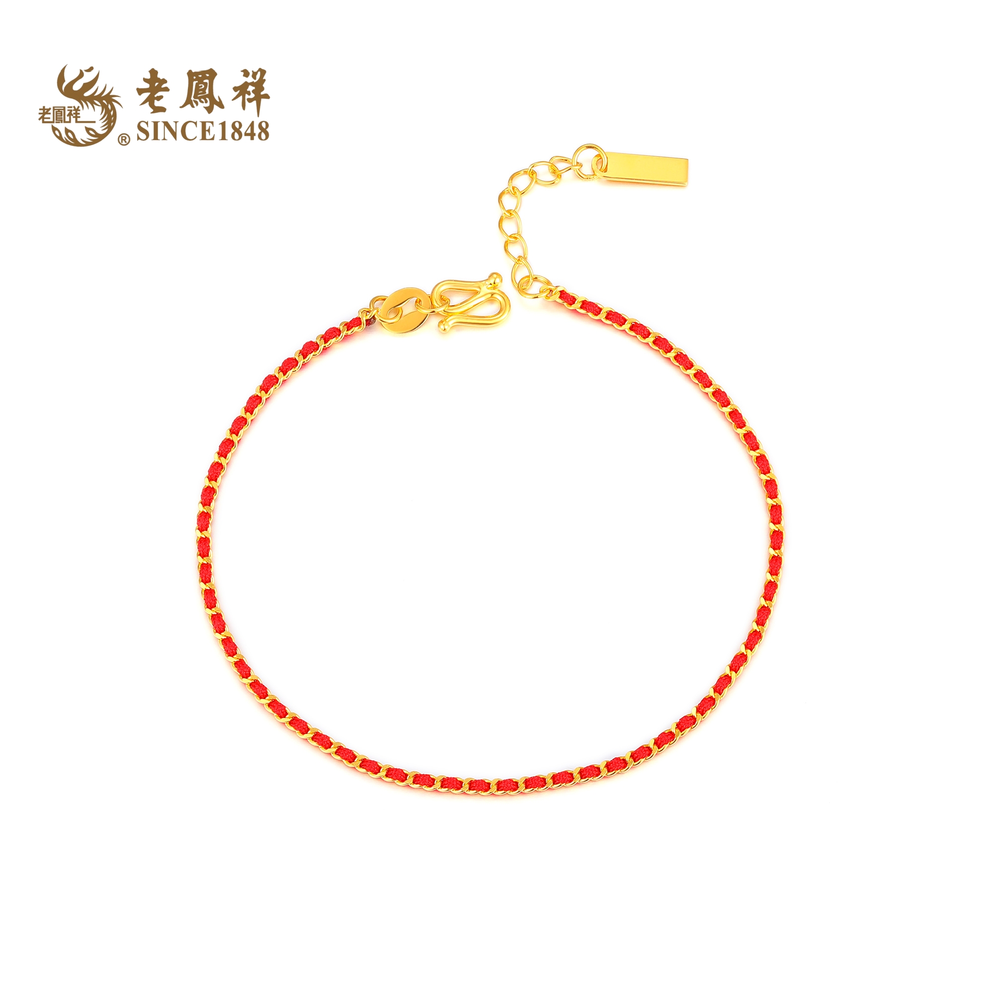 5G时尚祈福百搭红绳手链