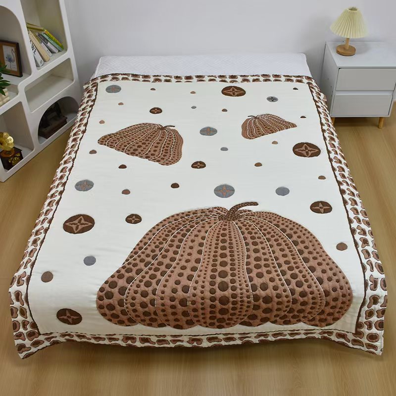 必拍款-多宝南瓜150cm x 200cm品牌高定纯棉婴幼儿级棉棉被