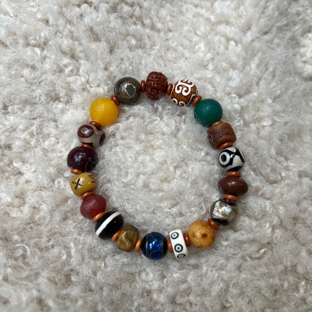 13mm藏式多宝菩提单圈手串