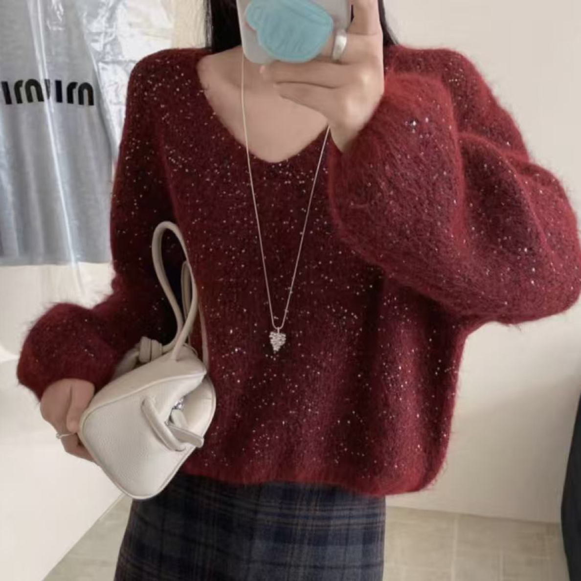12262韩版设计毛衣时尚百搭针织衫上衣女