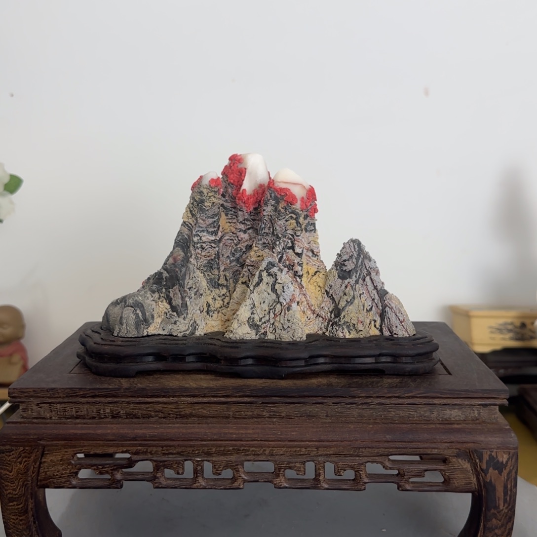 久***冯灵璧奇石白灵玉石