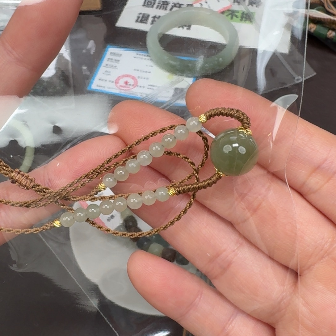 和田玉未镶嵌颈饰1221