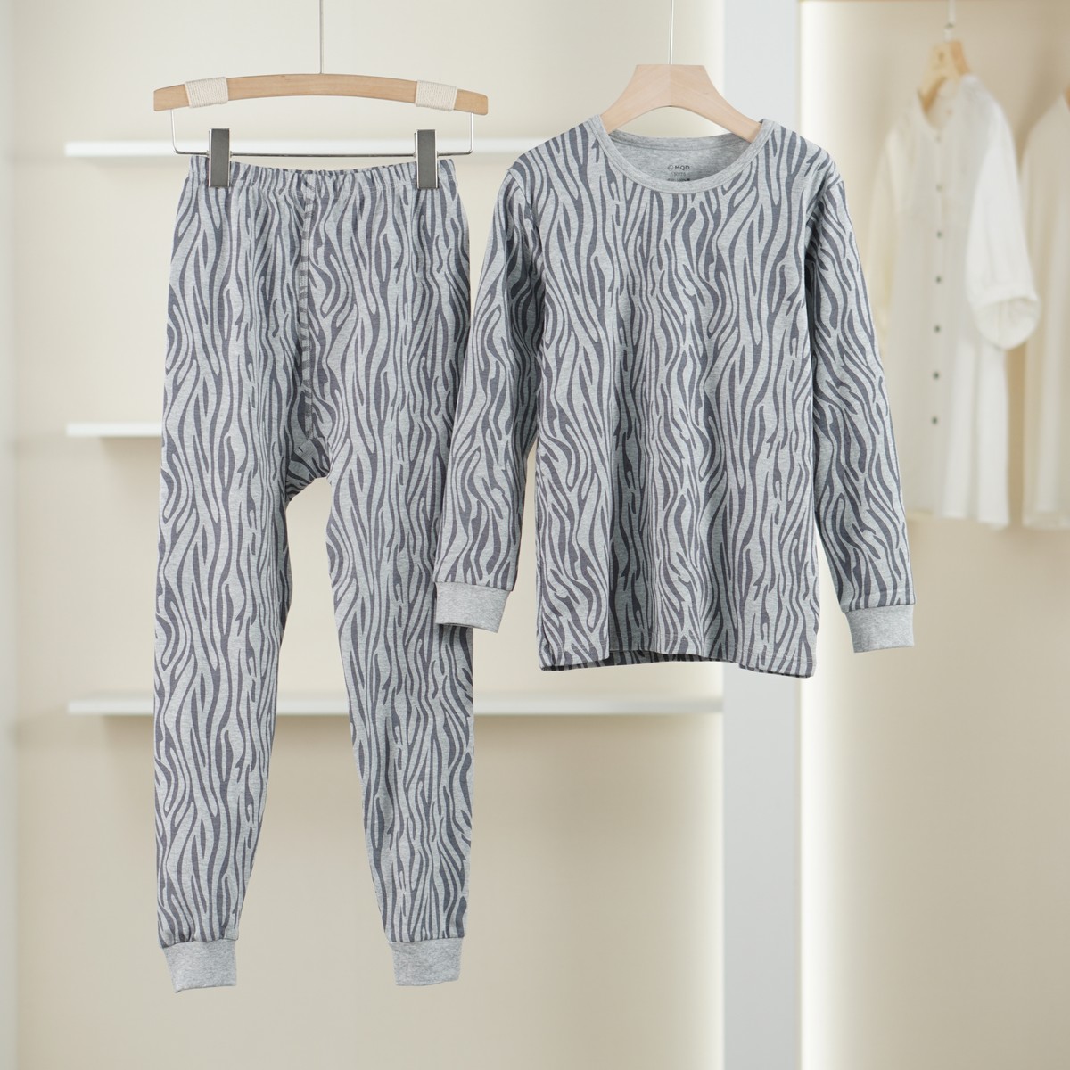 麦迪尚品 一路童行【马】3121115 儿童春秋印花圆领家居服套装
