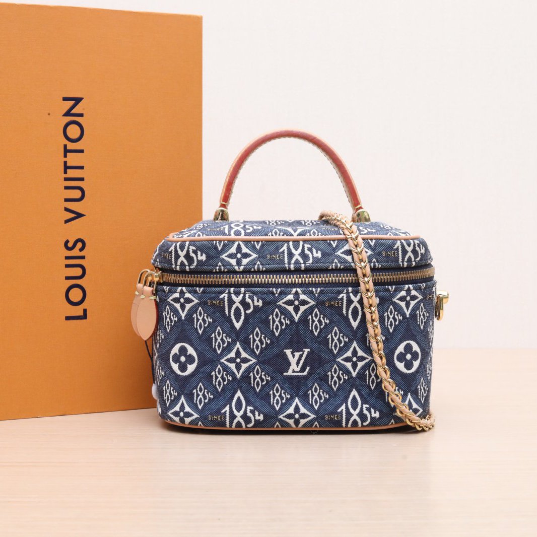 95新 LouisVuitton/路易威登 小花Jerry P254108009 Vanity化妆包