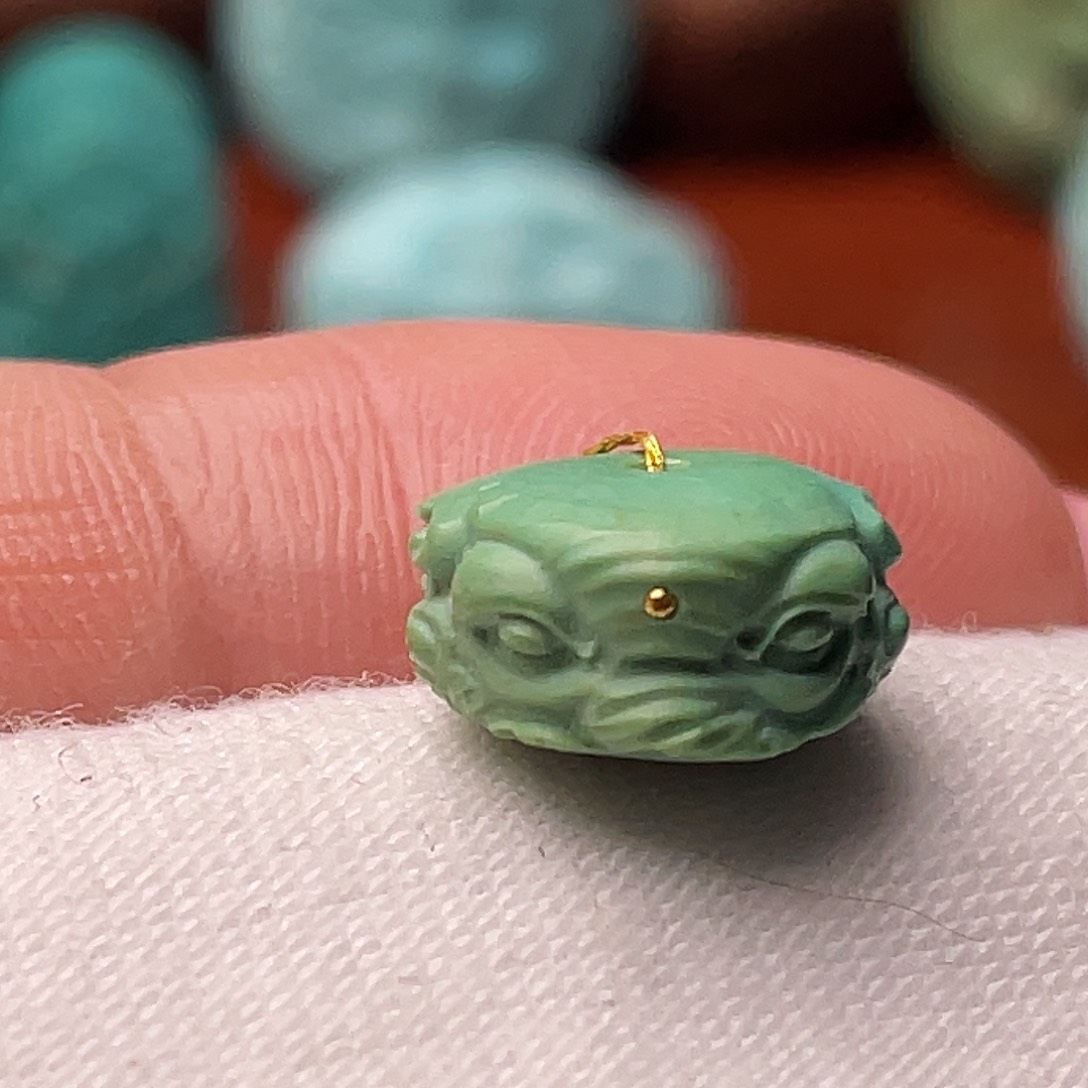 绿松石珠宝奇石未镶嵌