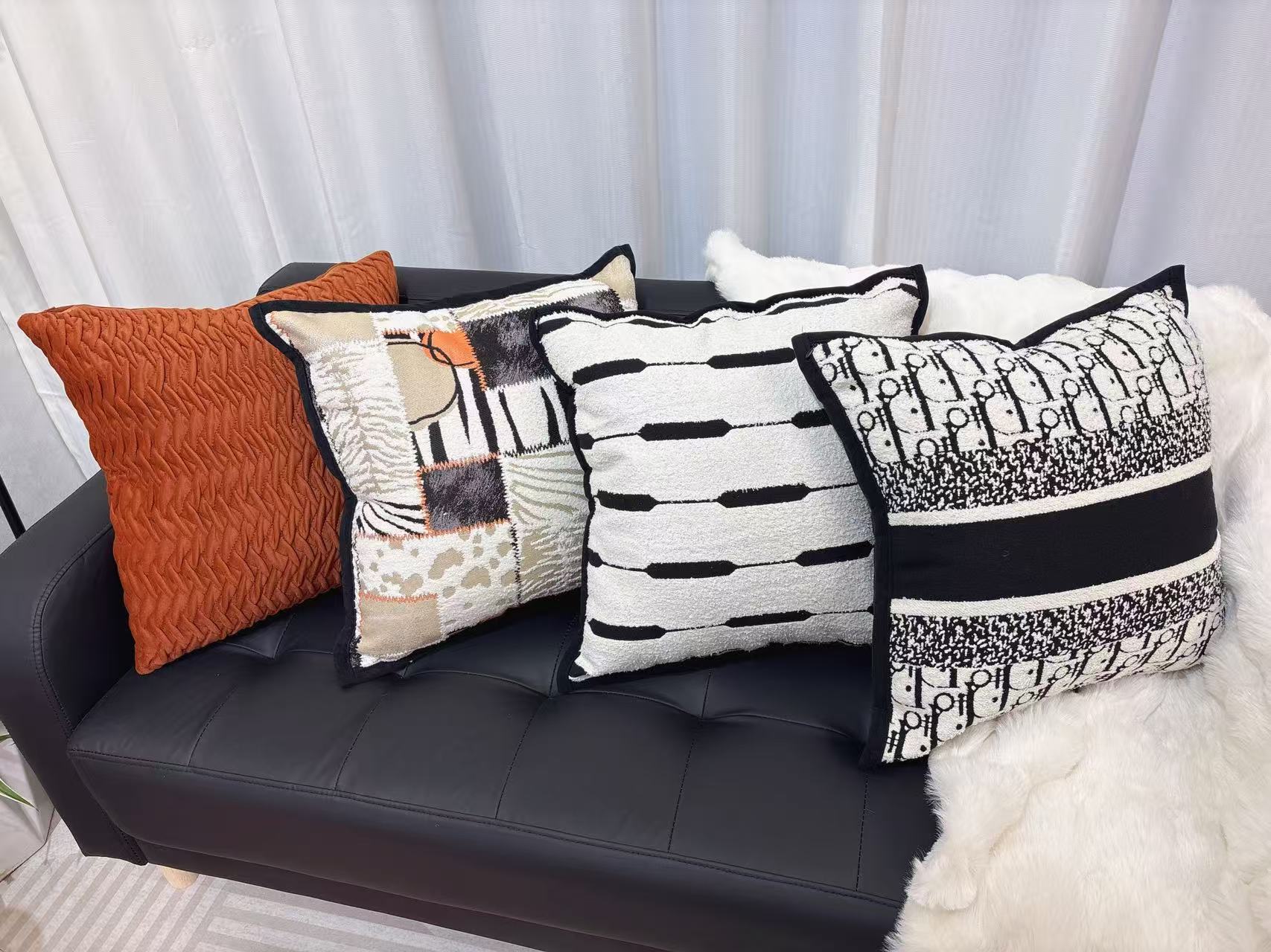 （设计师款）4个抱枕组合含枕芯