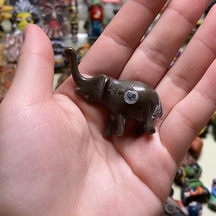 琉璃颈饰小象小象051