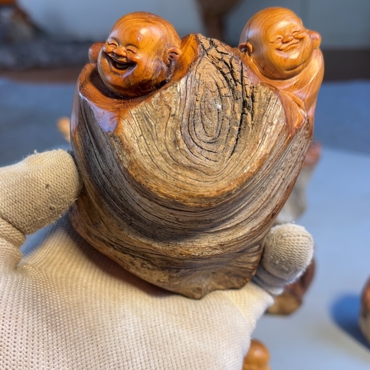 柏木（崖柏）根雕工艺摆件手把件