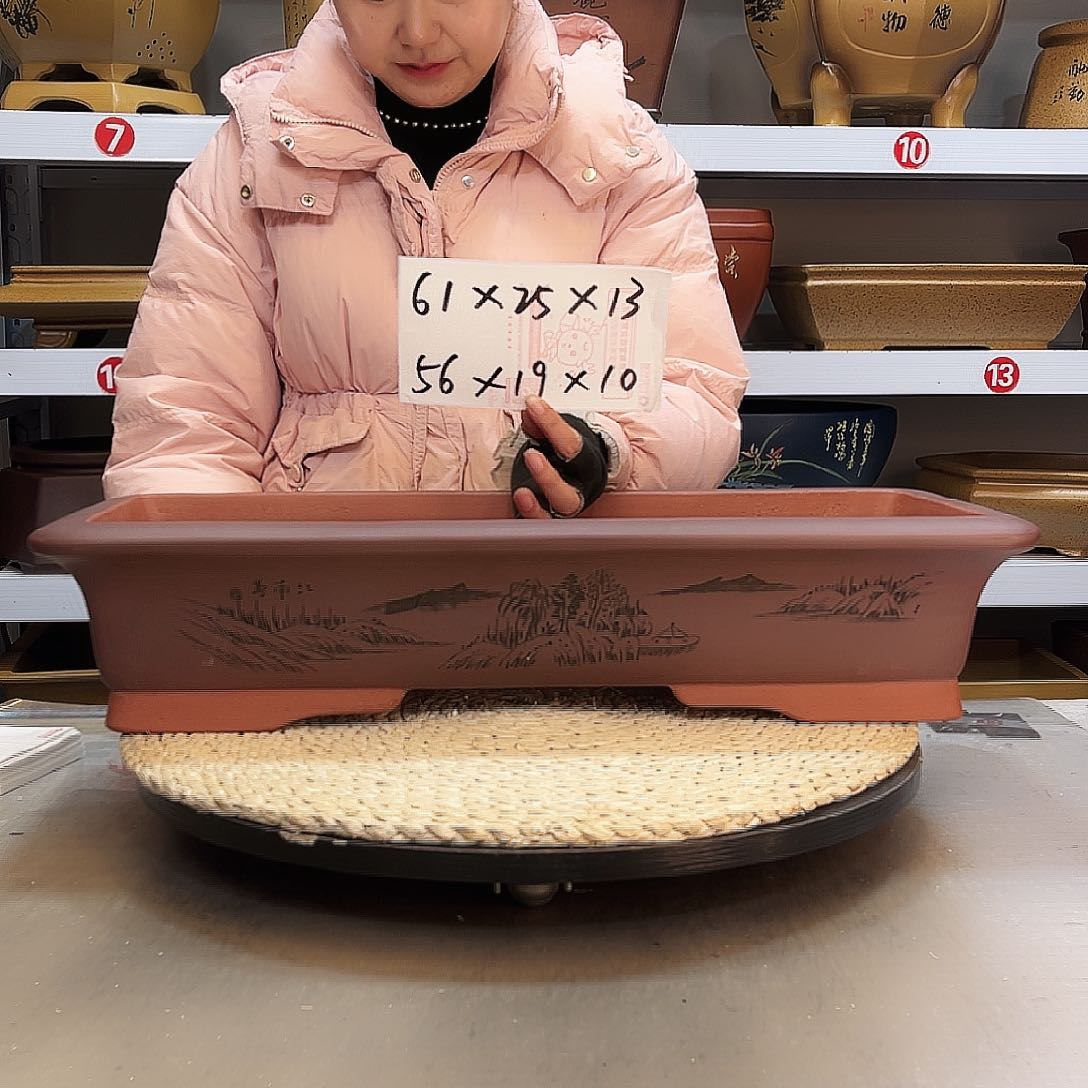 紫砂花盆紫砂花盆