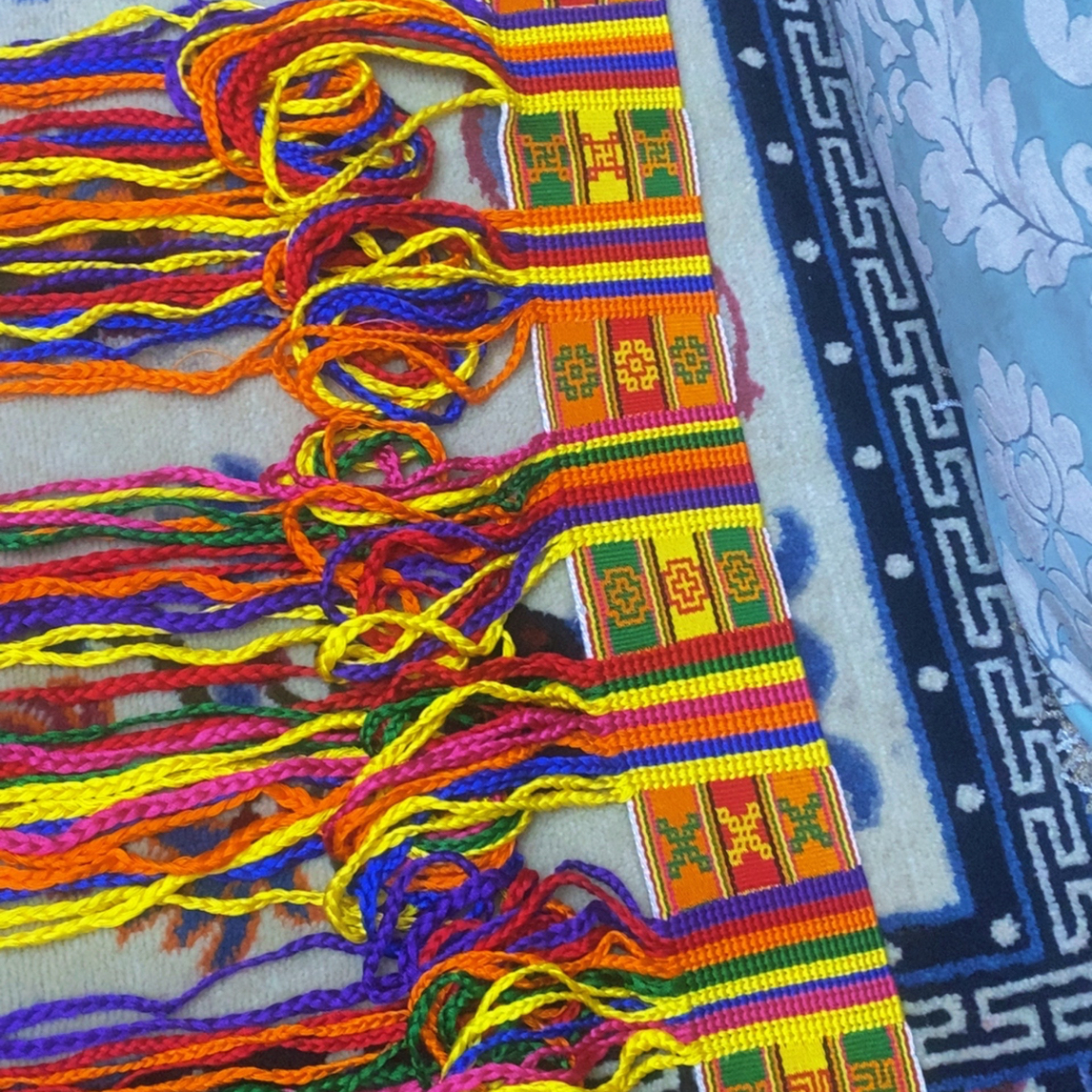 嘉绒手工腰带精品丝线