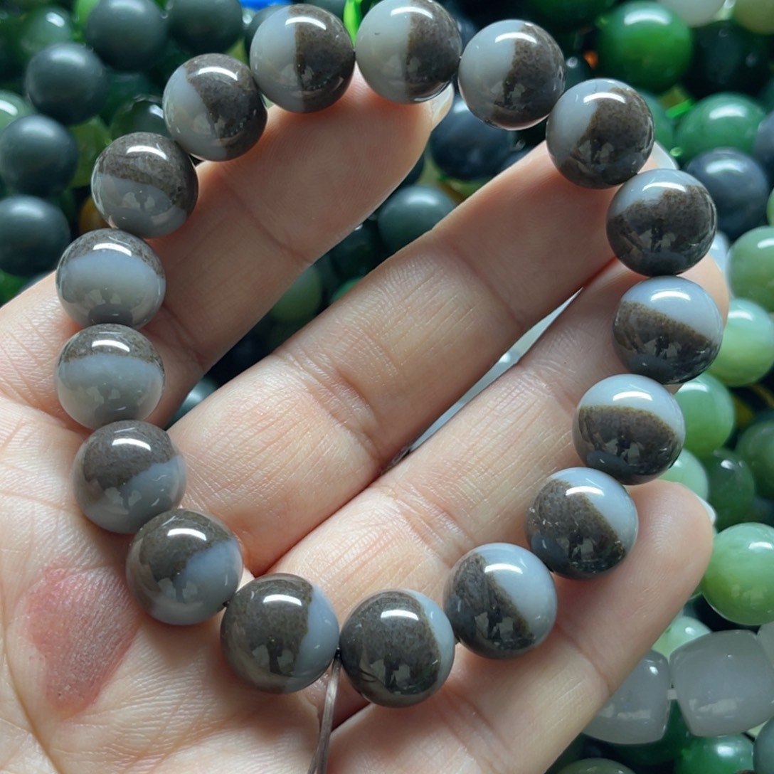 和田玉手链未镶嵌