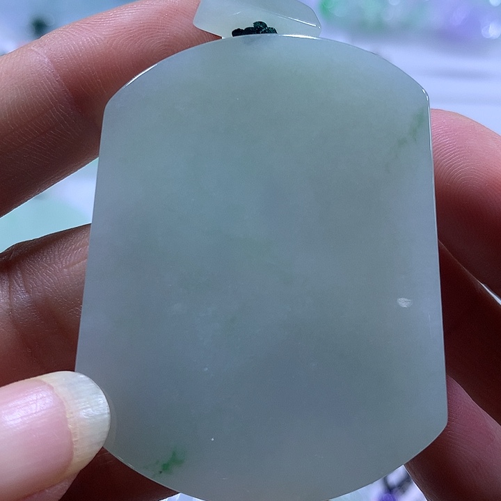 翡翠未镶嵌颈饰天然翡翠吊坠A货