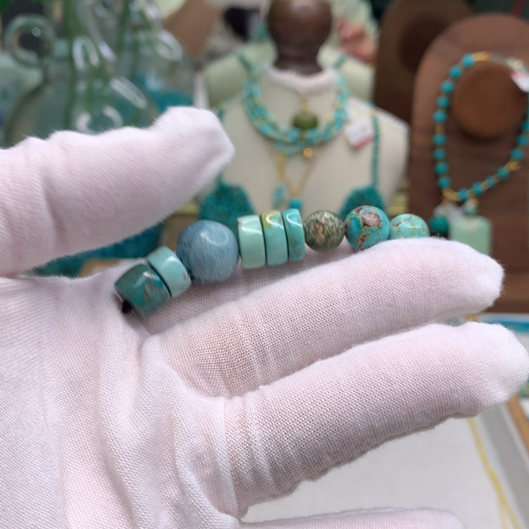 绿松石未镶嵌配饰