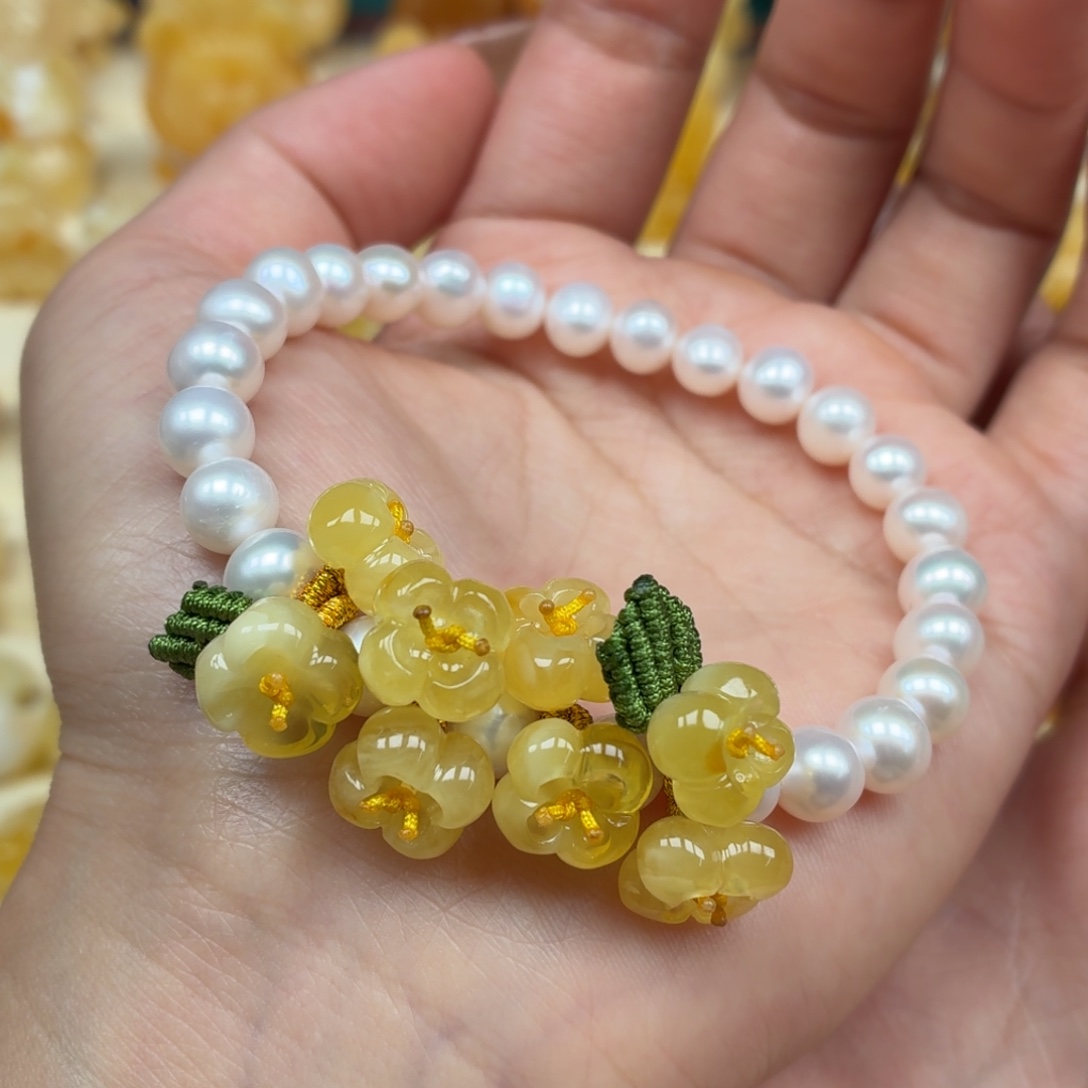 琥珀未镶嵌裸石蜜蜡