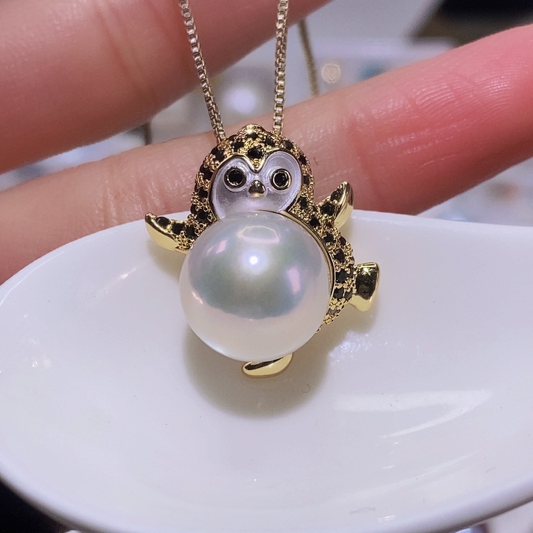 淡水珍珠颈饰合金