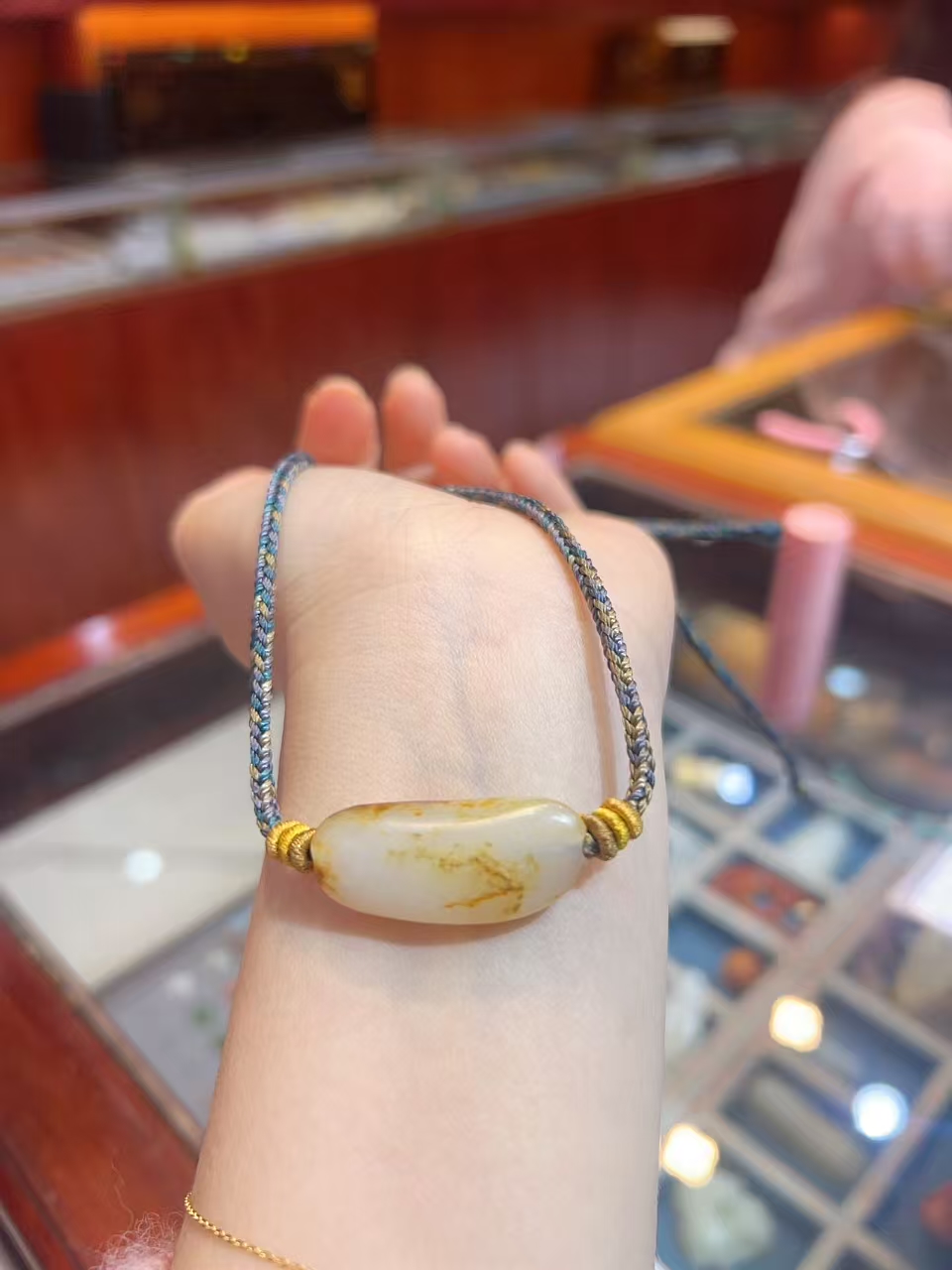 和田玉各种精品精编绳挂件