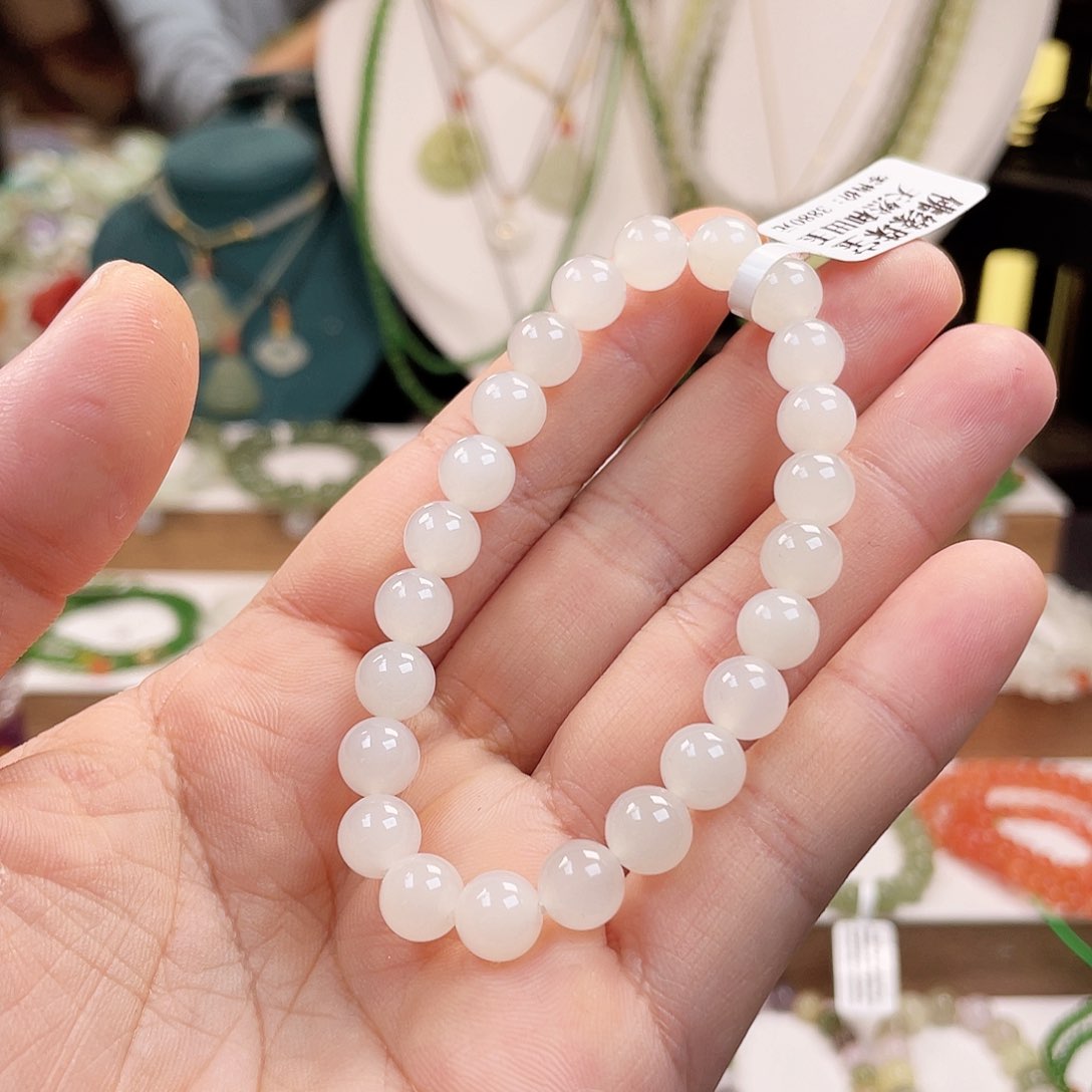 和田玉手链未镶嵌R****d8