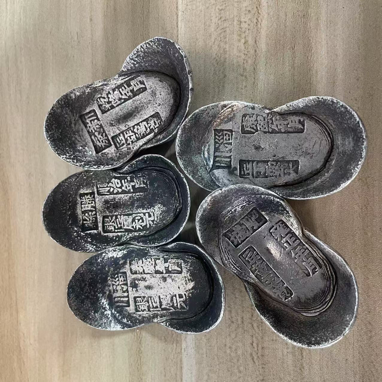 复古元宝桌面摆件随机发