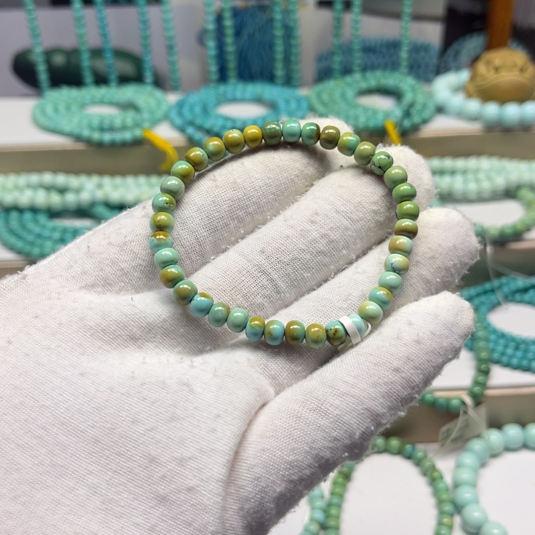 绿松石未镶嵌手链