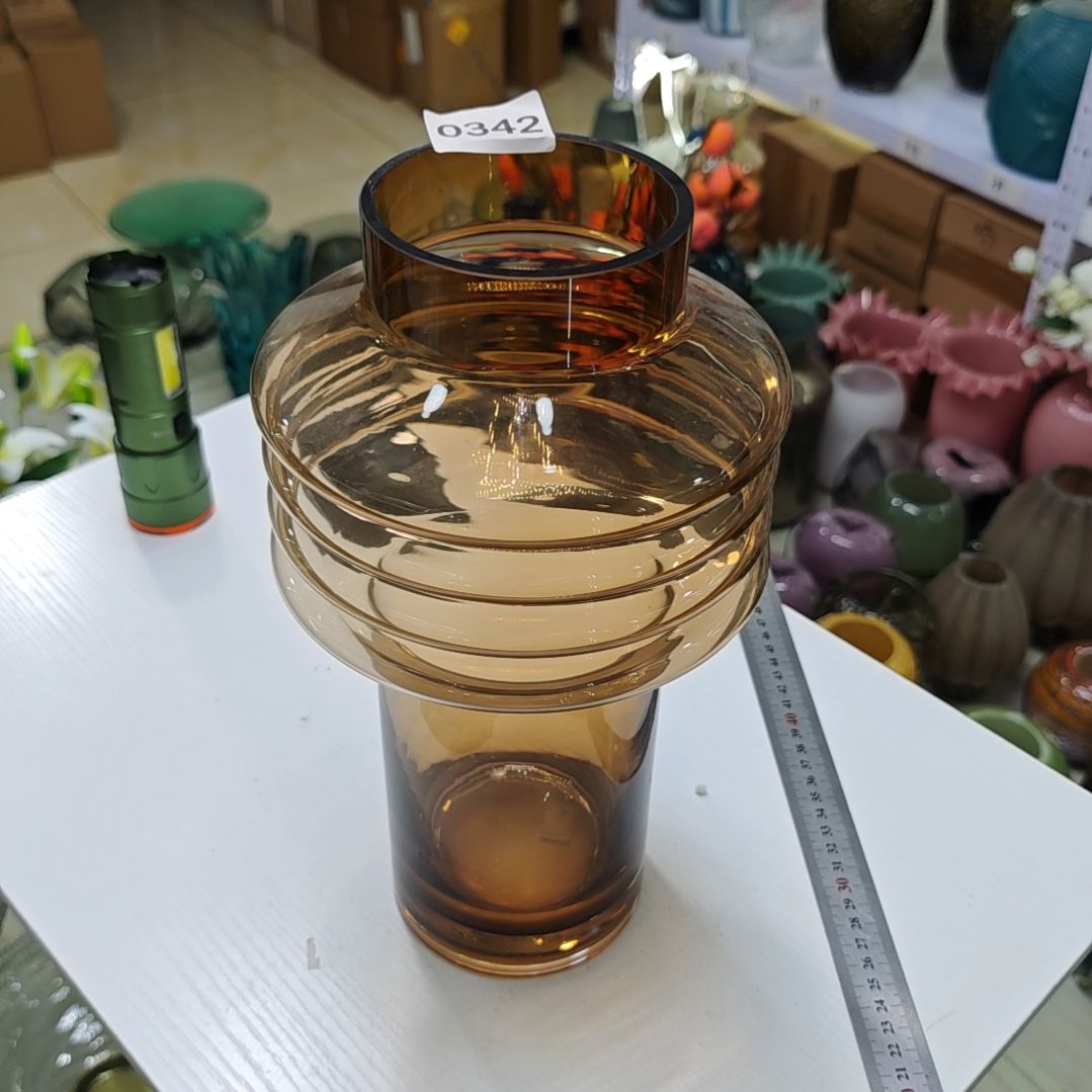 高32口9琉璃造型花瓶