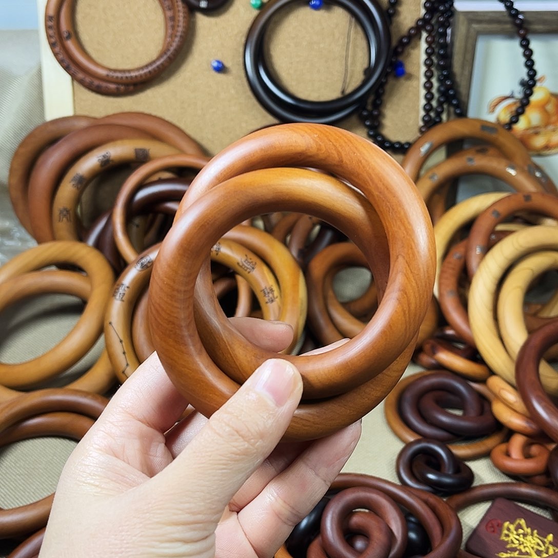 木质非金属枣木60圈口