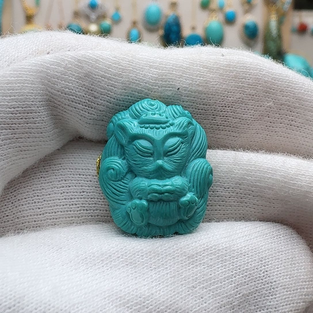 绿松石配饰未镶嵌