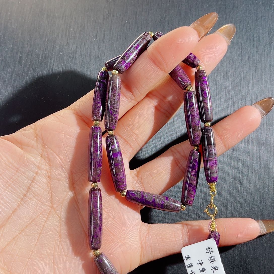 苏纪石（舒俱来）项链k金未镶嵌