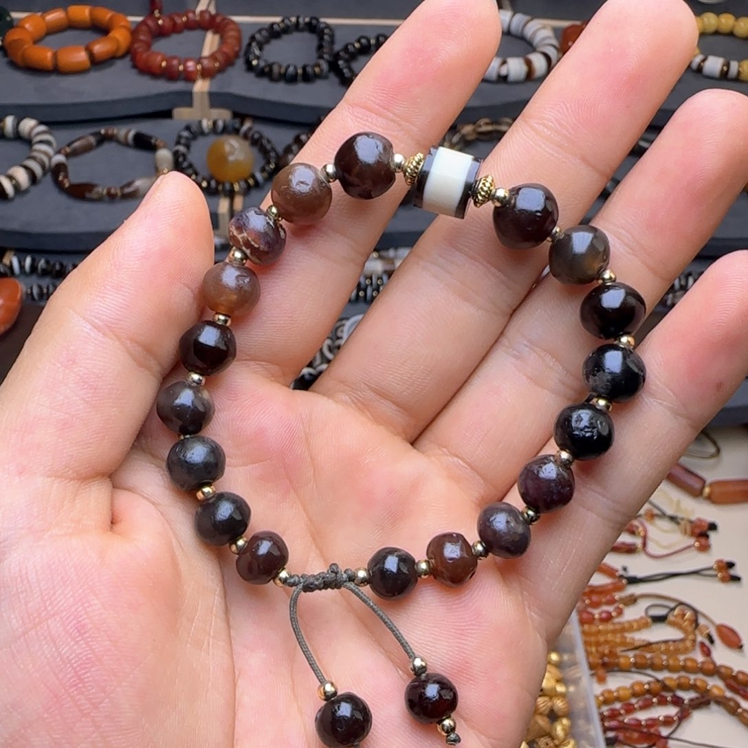 玛瑙/玉髓手链未镶嵌