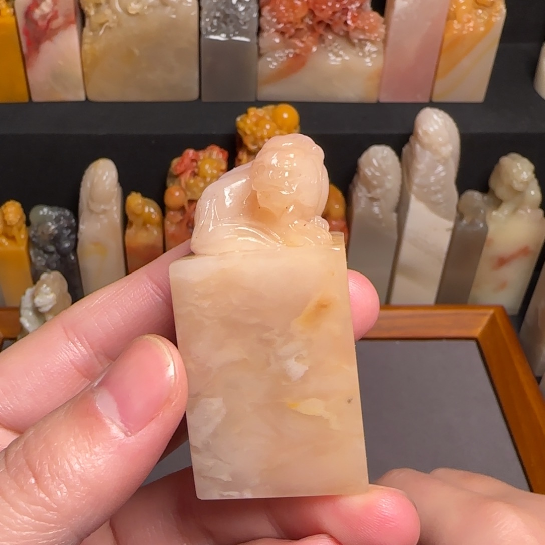 巴林石印石冻石，