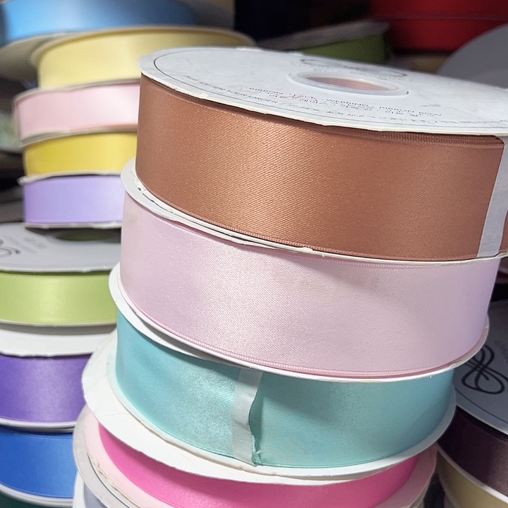 4的亮光棉带焦糖色浅韩粉各25码