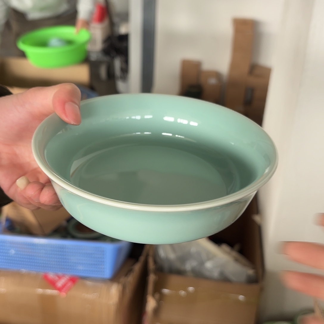 龙泉云间青瓷小米茶器