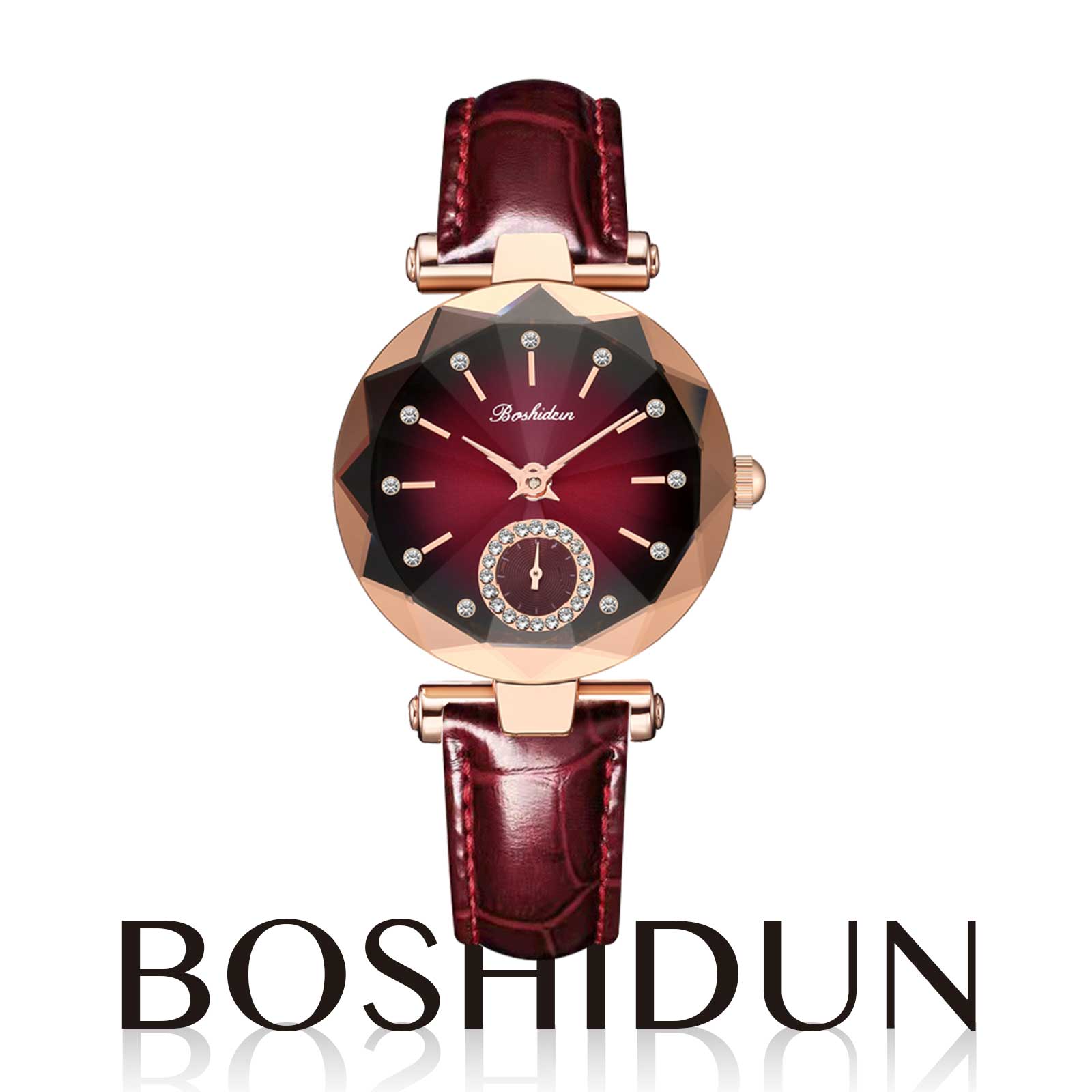 潮流时尚百搭海洋之心休闲皮带防水女表8131专属