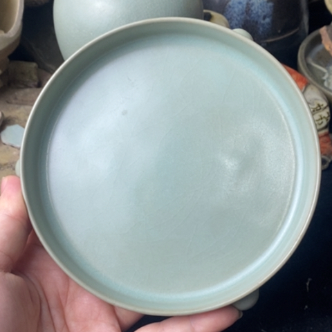 炉腾*明宝丰清凉寺汝窑三足洗