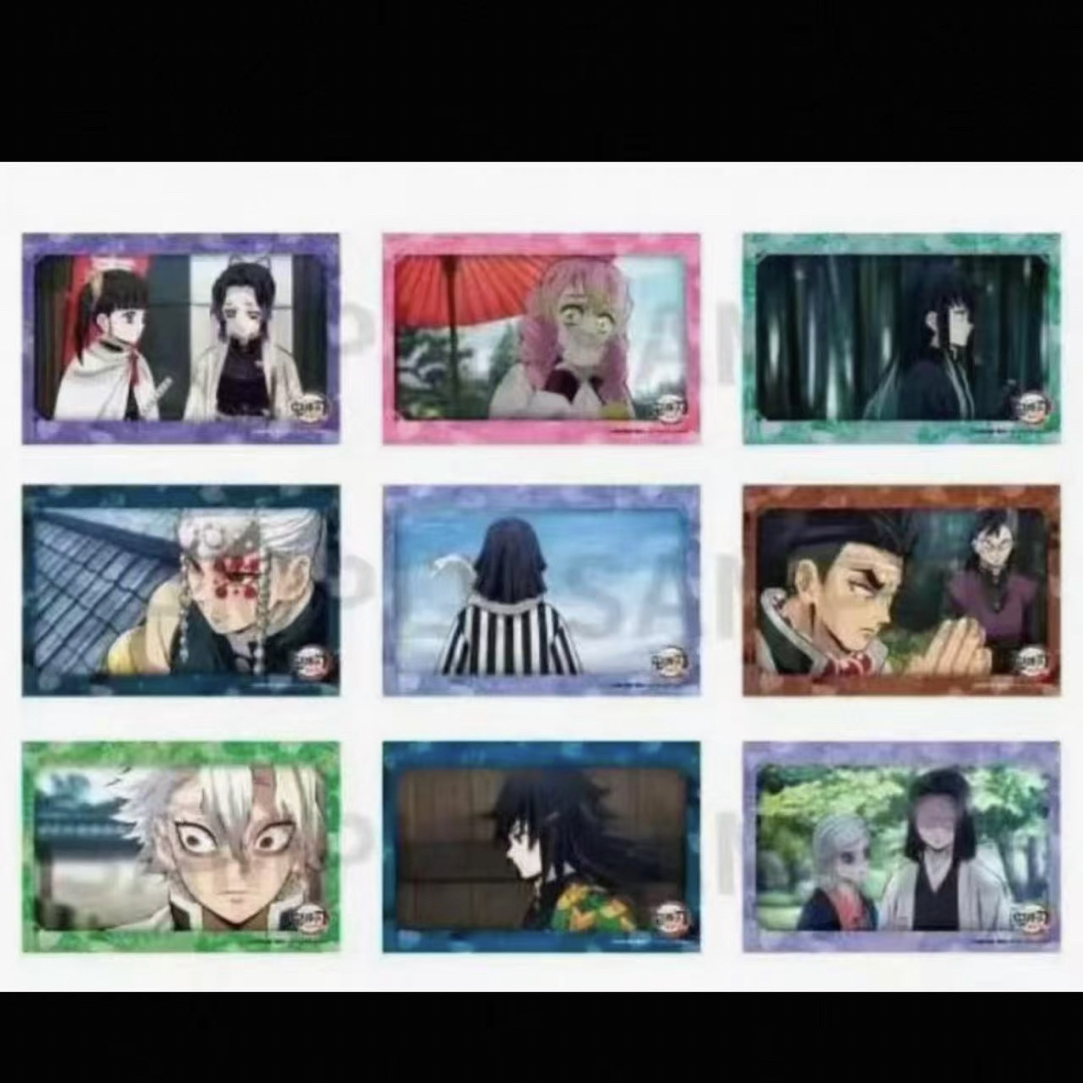 【龙龙日谷】鬼灭之刃——无限列车篇限定大方形徽章 {正版} 沪版