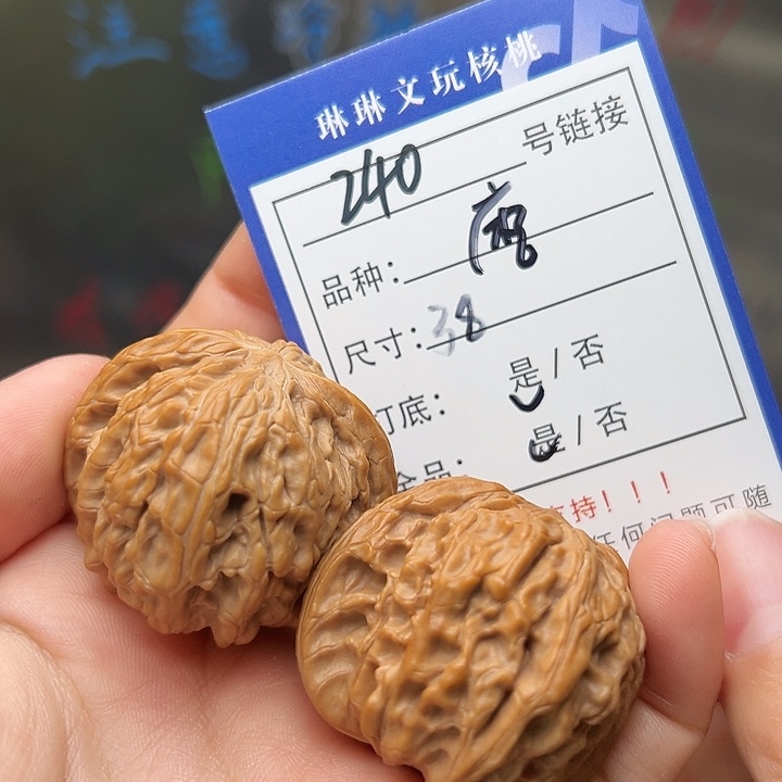 文玩核桃吊坠核桃，240