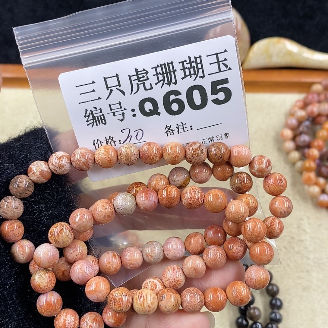 硅化珊瑚（珊瑚玉）1未镶嵌m**g