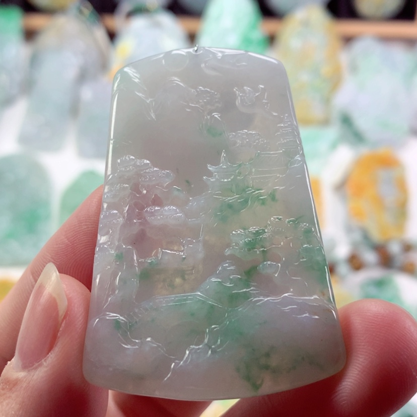 【闪购商品】翡翠吊坠(不含链)未镶嵌