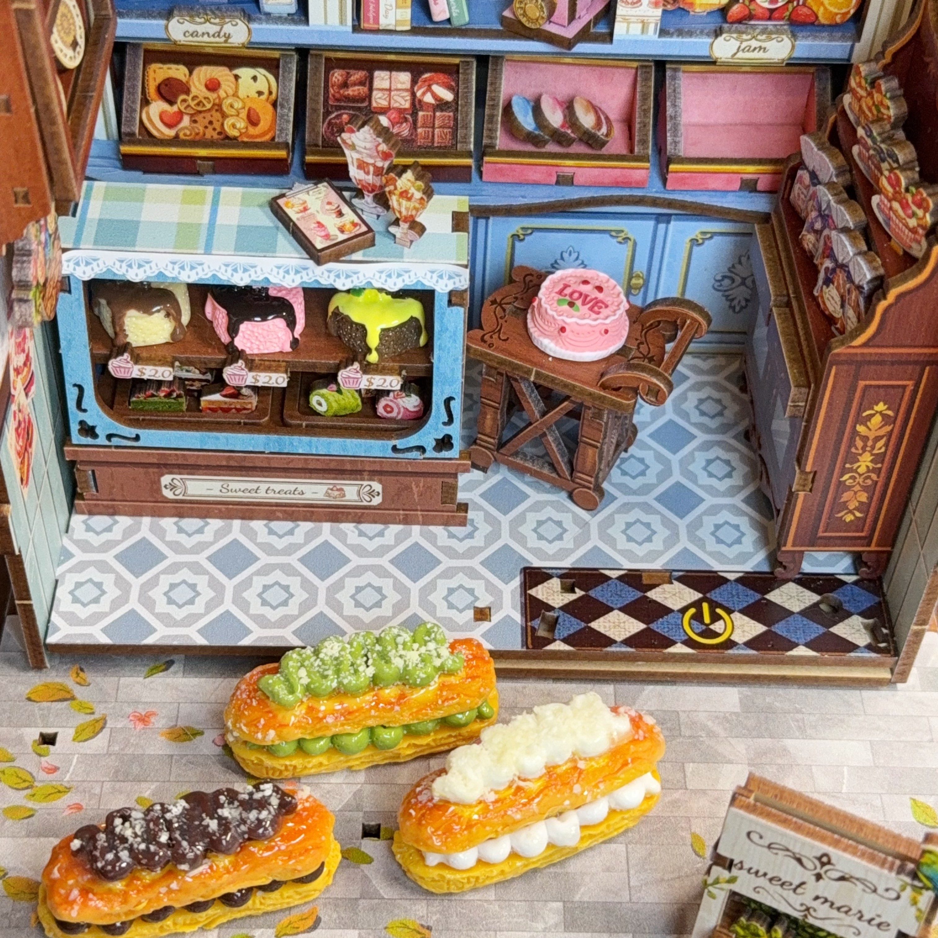 六折区12【朵爷专属】三十九米包邮 朵爷汉堡 DIY树脂配件