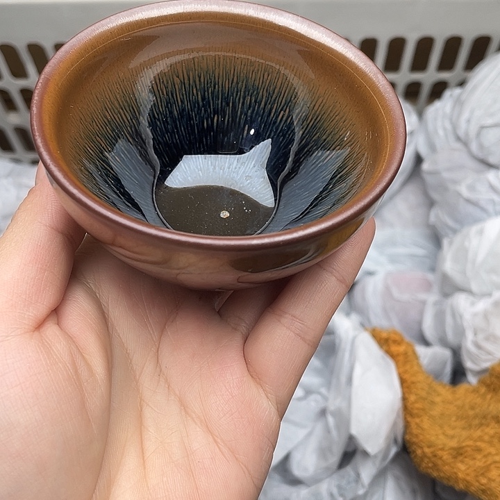 茶盏建窑建盏主人杯