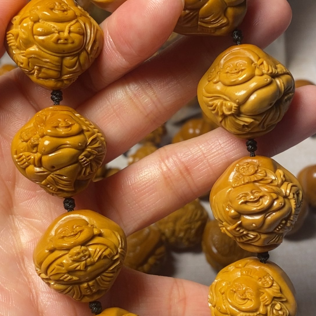 橄榄核手串/手链用****8八宝弥勒