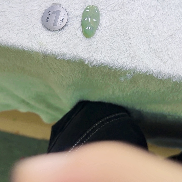 翡翠未镶嵌颈饰fc