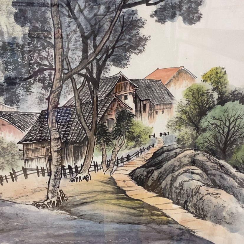 【闪购商品】国画手绘国画带框