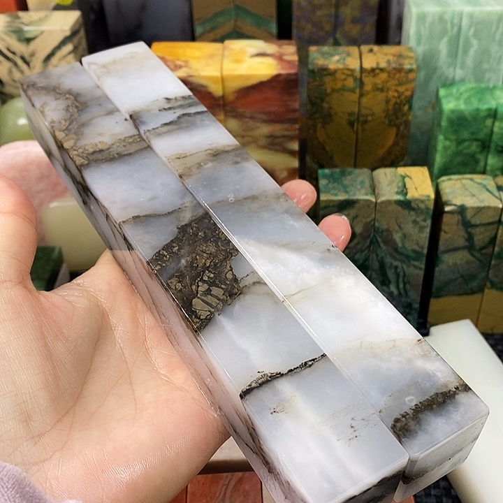 坐***钱印石青田石云南石头