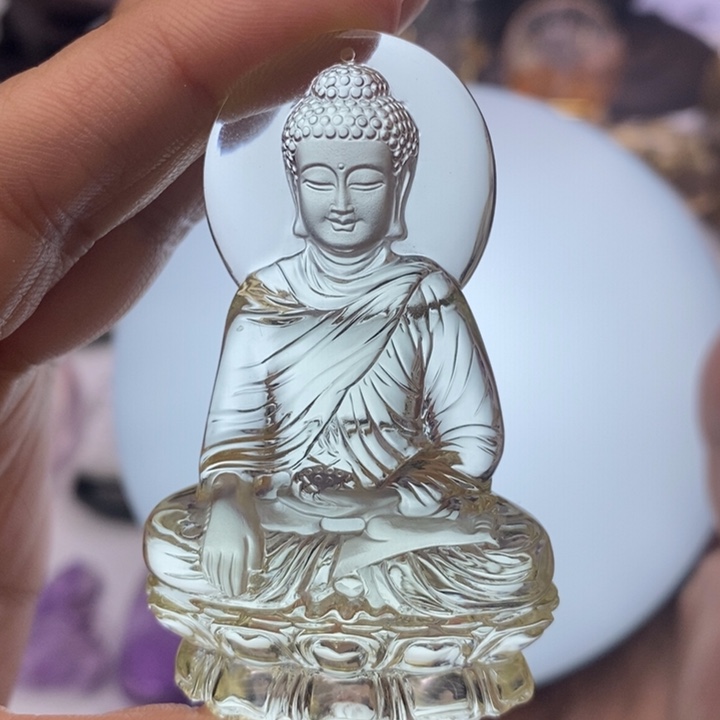 水晶颈饰未镶嵌白*霞