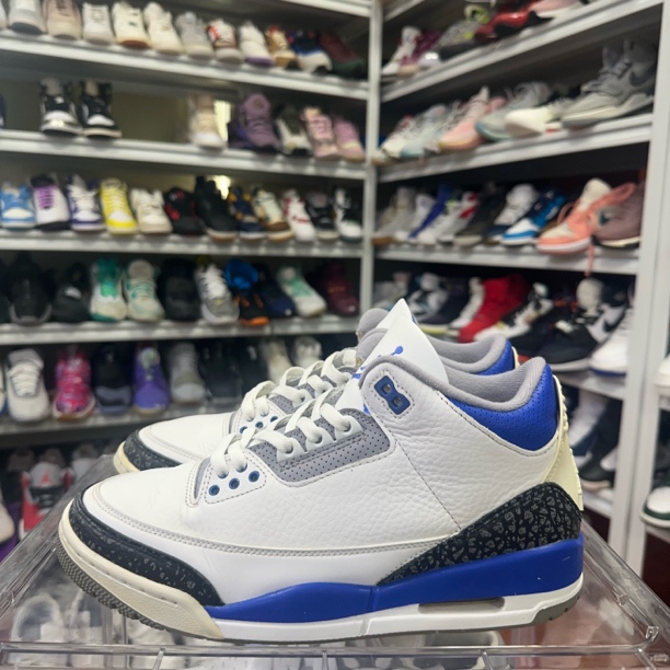 aj3 白蓝中帮 42码