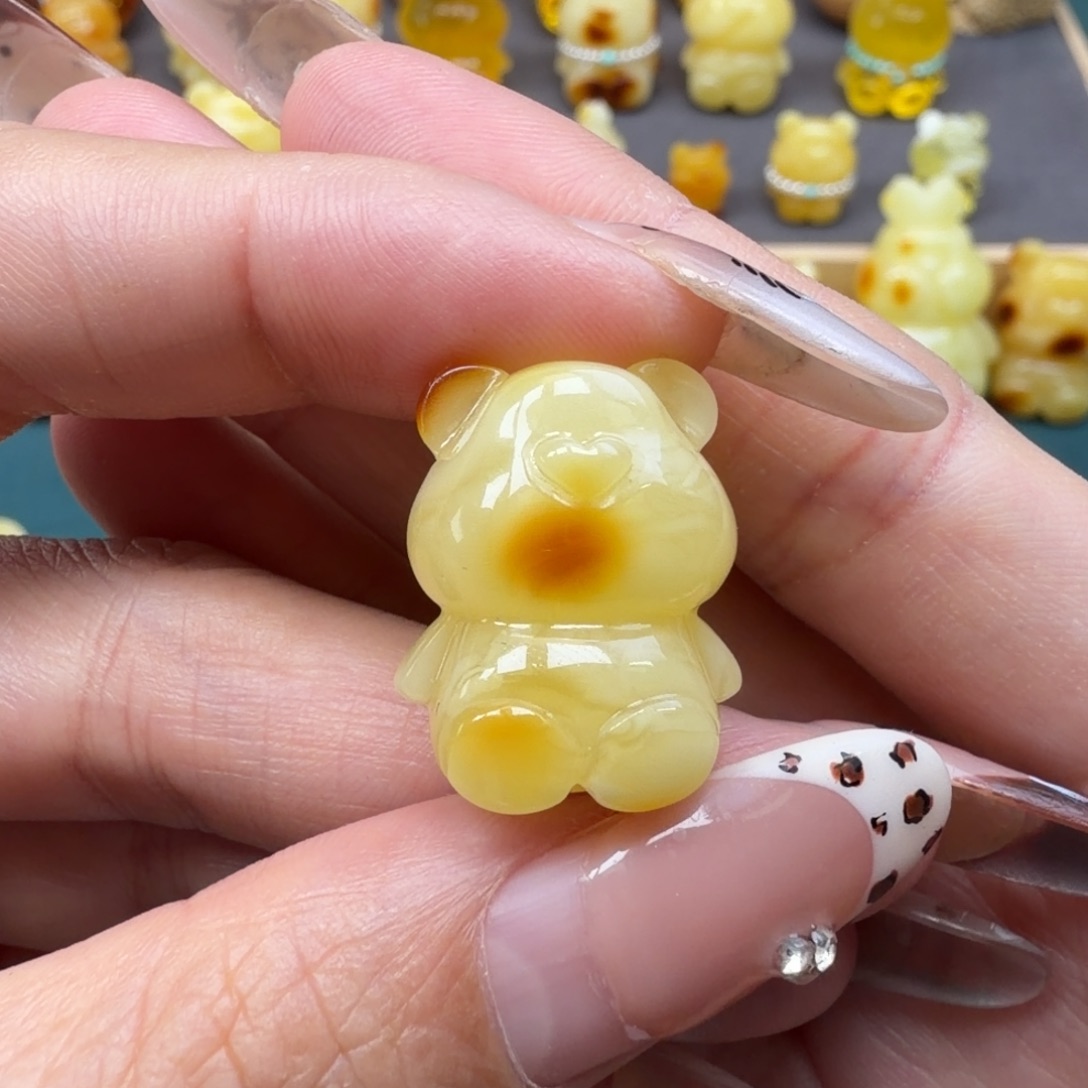 琥珀未镶嵌裸石蜜蜡