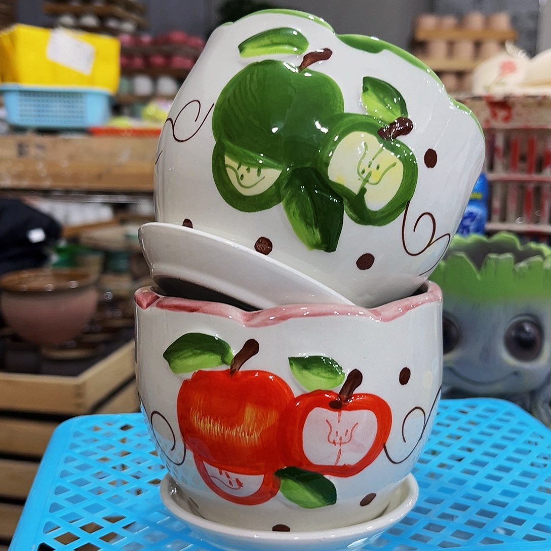 陶瓷高温陶瓷多肉花盆